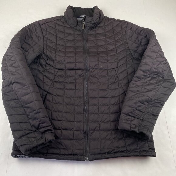 Ben Sherman Puffer Jacket Men’s M Full Zip Lightweight Quilted Black - Picture 1 of 8